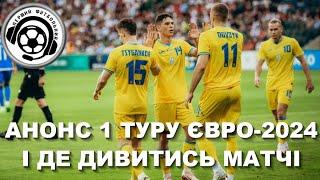 Україна - Румунія. Бельгія - Словаччина. Футбол. Де дивитись матчі Євро-2024. Анонс і розклад