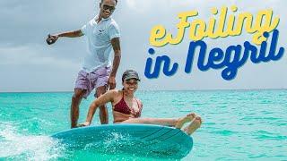 eFoiling in Negril with Lift Foil JA | #DownDiRoad