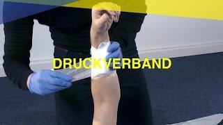 Druckverband | M-A-U-S Erste Hilfe Kurs | Video Tutorial