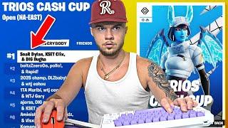 I Played My First Fortnite CASH CUP... (Trios)