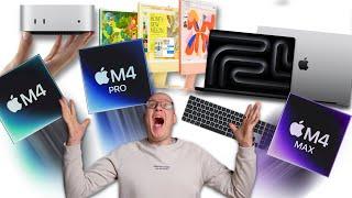 Die neuen Macs mit M4, M4 Pro und M4 Max – DAS musst du wissen!