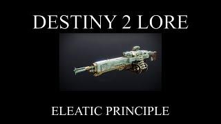 Destiny 2 Lore - Season Of The Witch - Eleatic Principle