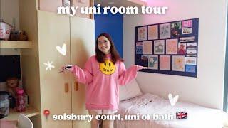 my uni room tour | solsbury court, uni of bath 