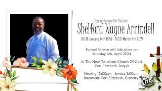 Funeral Service for the late Shelford Wayne Arrindell