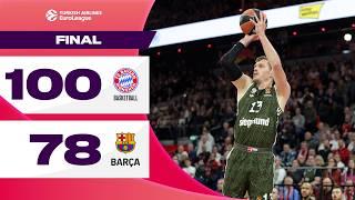 The PERFECT STORM of Obst's THREES | Bayern - Barcelona | BASKETBALL HIGHLIGHTS R11 2024-25