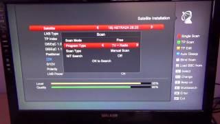 SAB Titan III HD Combo - How to Tune in UK Freesat Channels