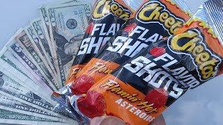 Making $$$ selling Hot Cheetos Asteroids