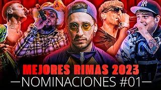 MEJORES RIMAS DE 2023 #01 *nominaciones*  VOTA TUS FAVORITAS 