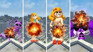 EXPLOSIVE BLOCKS EVOLUTION MISS DELIGHT CATNAP AND DOGDAY POPPY PLAYTIME CHAPTER 3 in Garry's Mod!