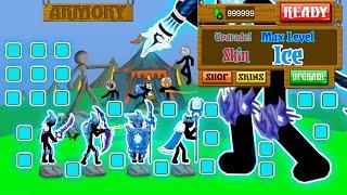 Stick War Legacy | MOD Update 9999 Point Max Levels BIG GIANT ICE | Stick War Legacy Fight
