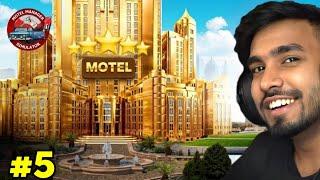 FINALLY MY LUXIROUS SHOP & HOTEL IS READY ▶MOTEL MANAGER SIMULATOR GAMEPLAY PART 5 || TECHNO GAMERZ