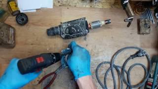 How to disassemble Makita HR2470 sds plus rotary hammer drill