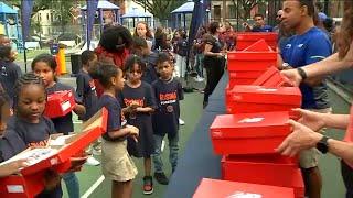 New York Road Runners hosts back-to-school sneaker giveaway