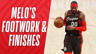 Best of Melo's Footwork & Finishes This Season! 