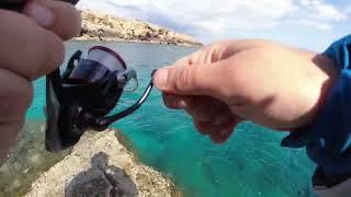 Light Rock Fishing in Cyprus-Squids-Jack/Lrf ile Balık Avı-Mineri/Kalamar/Boru Balığı(Kıbrıs)