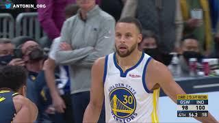 Stephen Curry with TWO CLUTCH SHOTS vs Indiana Pacers (2021.12.13)