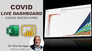 How to Create live COVID dashboard using Power BI Dataflow - Power Query Dataflow