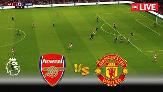 Live : ARSENAL vs MANCHESTER UNITED | Premier League 2024 | Match Live Stream | eFootball PES 21