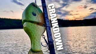 Crankdown Swimbaits for BIG Bass | Bruce Gillis | Wooden Bluegill Bait