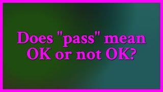 It's ambiguous. It could mean "these candidates passed our tests". Or it could mean "We'll pass o...