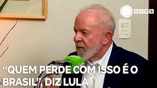 ‘Quem perde com isso é o Brasil’, diz Lula sobre manutenção dos juros em 10,5% ao ano