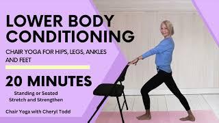Standing or Seated-Lower Body Conditioning /Seniors/Beginners (20min)