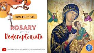 Tuesday, 18th June 2024 - Rosary with the Redemptorists & Benediction @ 7.00PM IST