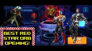 BEST RED STAR ORB OPENING!!! - Marvel Strike Force!