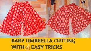 Recreated my 6 million view video | baby umbrella palazzo cutting | latest easy cutting of umbrella