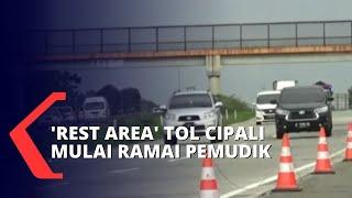 Tol Cipali Terpantau Ramai Lancar, Rest Area KM 86 Mulai Dipadati Pemudik