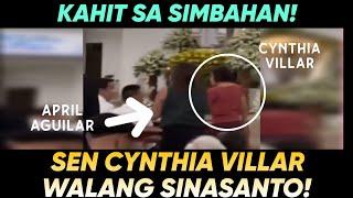 CYNTHIA VILLAR K!NOMPRONTA KALABAN SA LOOB MISMO NG SIMBAHAN!