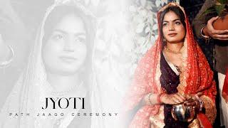 Jyoti Wedding | Path Jaago Ceremony | Bhangal Studio Live