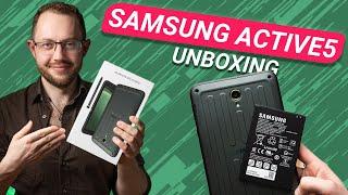 Samsung Galaxy Tab Active5: Unboxing & Erster Eindruck