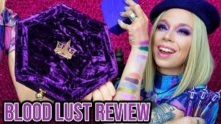 Jeffree Star BLOOD LUST Palette Review & Swatches!