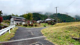 Japan 4K Walking Tour - Beautiful Japanese Countryside Village Gifu & Immersive Sound [4K HD/60fps]