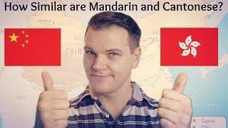 How Similar Are Mandarin and Cantonese?
