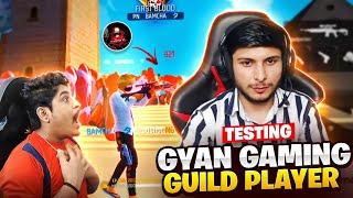 Testing Gyan Gaming Guild Player  On Nonstop Gaming Live To Join @NGESPORTS  - Garena Free Fire