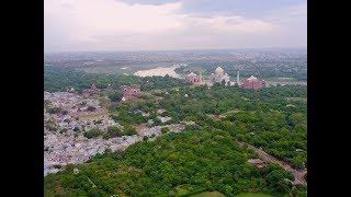 TAJ MAHAL AGRA INDIA DRONE SHOT'S IN -4K