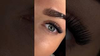 Wet look lashes with M curl   #wetlooklashes #wetlook #eyelashextensions #lashextensions #wetlash
