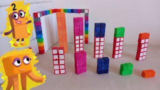 Numberblocks two times table 2, 4, 6, 8, 10, 12, 14, 16, 18, 20