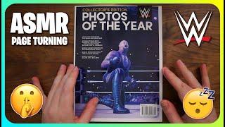 (ASMR) 2014 Wrestling Magazine Flip Through To Help You Sleep (Whispered Ramble)