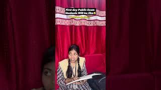 First day Public Exam Students Will be like🫣Watch till End#sharmilageorge #shorts
