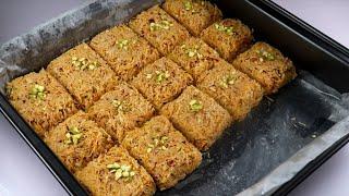 10 minutes Dessert Recipe,Seviyan ki mithai,Semai barfi By Recipes of the World