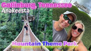 Explore Anakeesta in Gatlinburg Tennessee & Ride the Mountain Coaster Smoky Mountain Theme Park