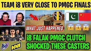 TEAM i8 VERY CLOSE TO PMGC FINALS | i8 Falak Clutch Shocked These Casters | i8 vs Chinese teams