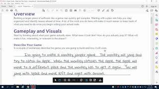 Code.org Lesson 27 The Game Design Process