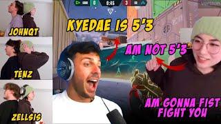 Kyedae Proves She Is Taler Than Tarik