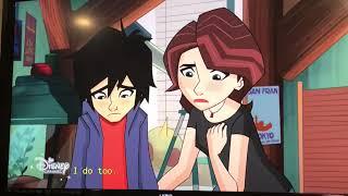 Big Hero 6: The Series - Hiro & Aunt Cass christmas time