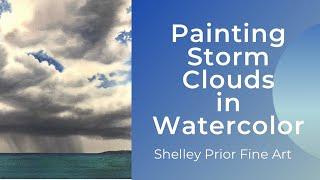 Storm Clouds in Watercolor