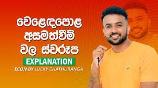 වෙළෙඳපොළ අසමත්වීම් වල ස්වරූප - 8th Lesson රාජ්‍ය ආර්ථිකය Economics || Lucky Chathuranga | A/L ECON